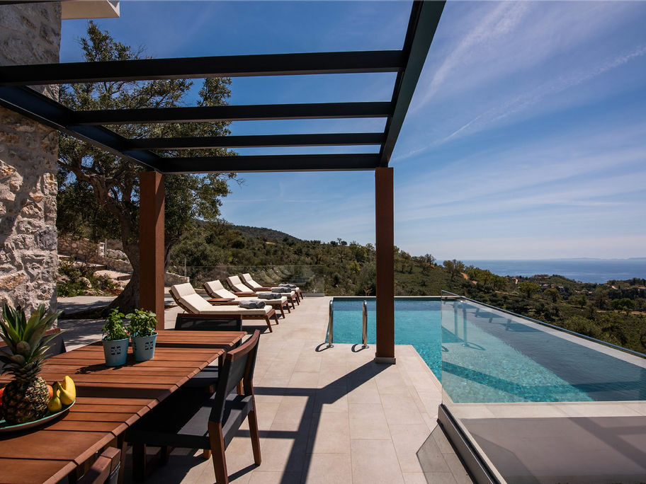 Sivota Legacy Luxury Villas 2022 Pool View Right